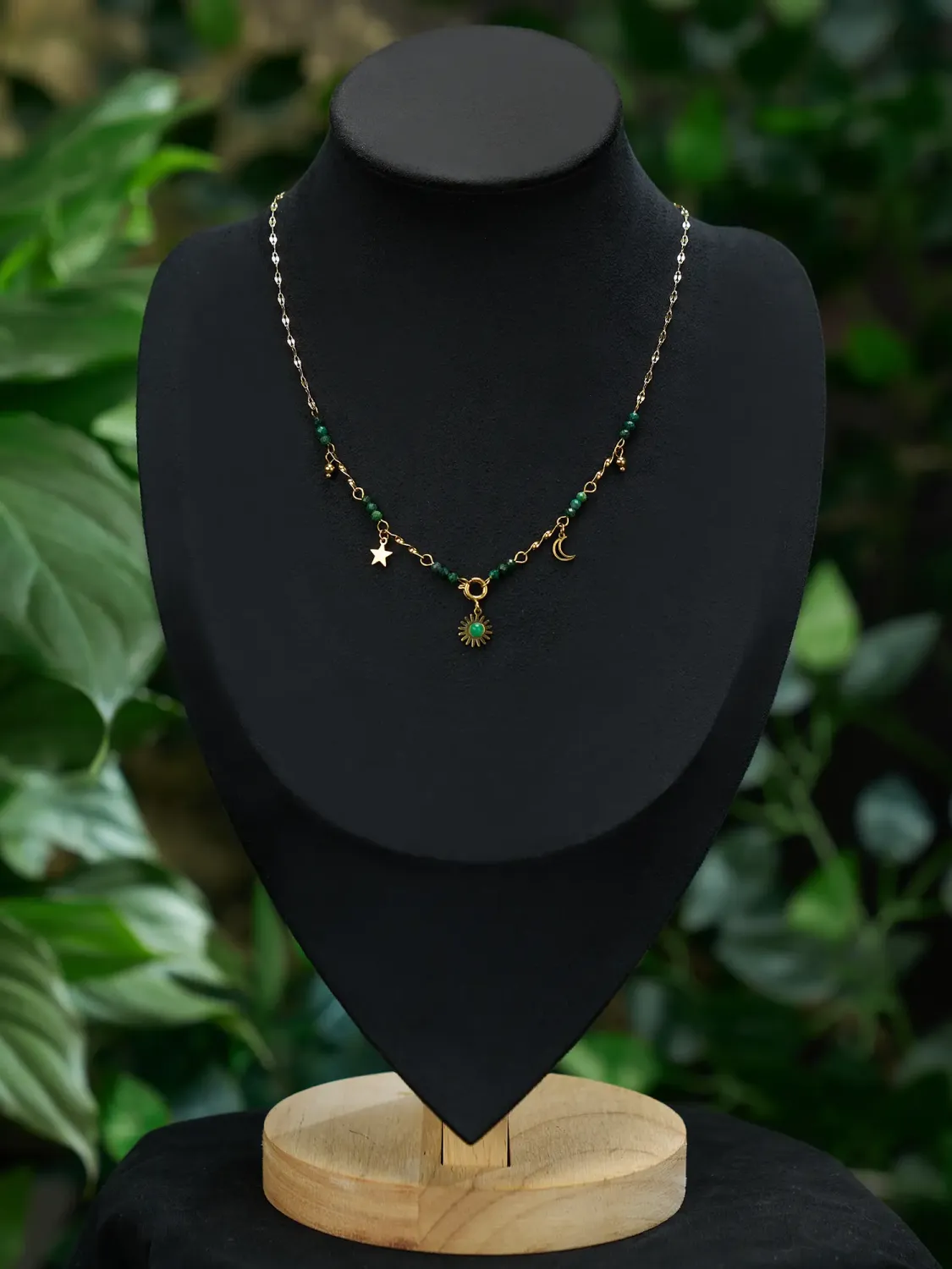 SV Bohemian Celestial Charm Necklace