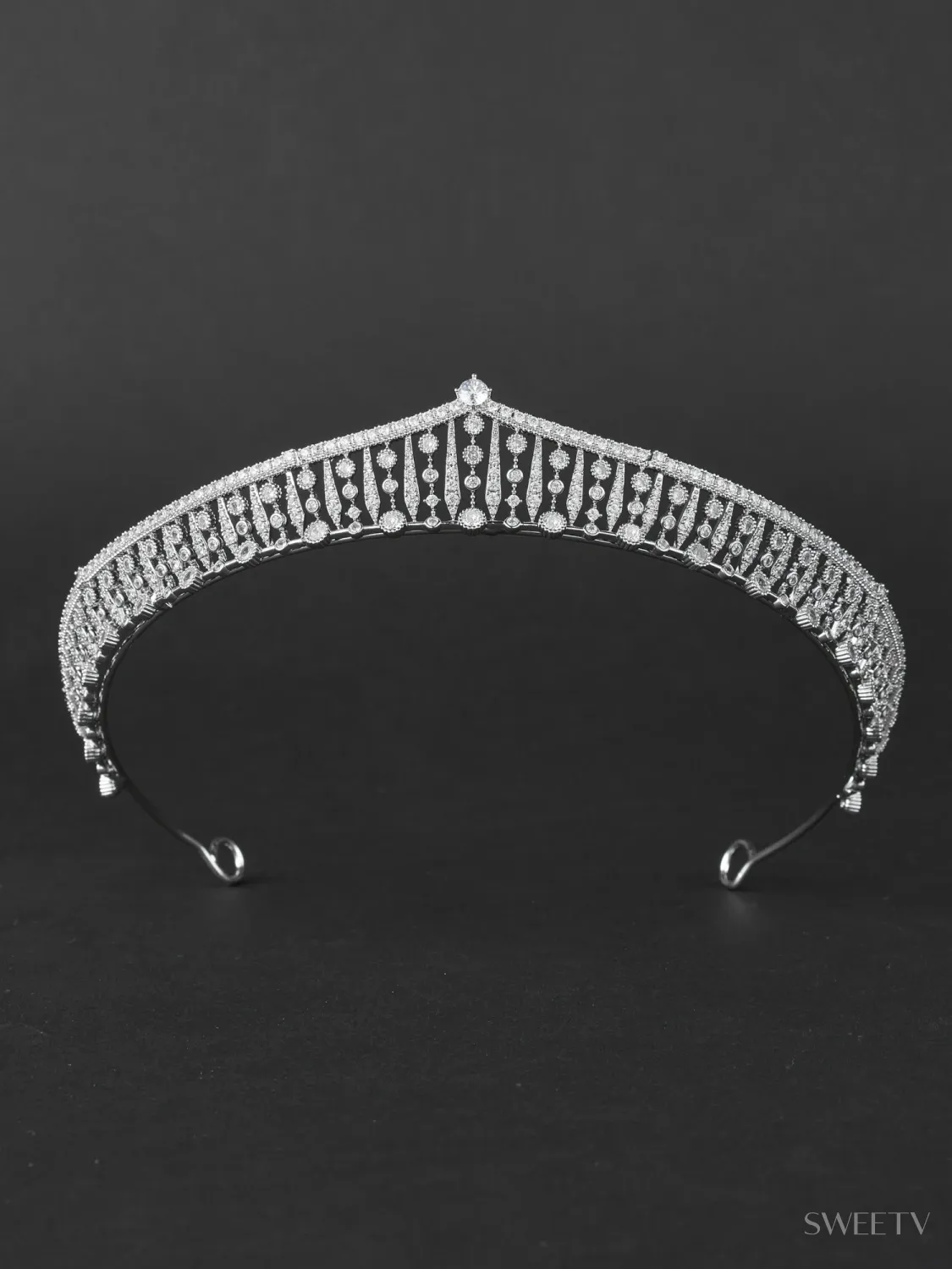 SV Grace Cubic Zirconia Tiara