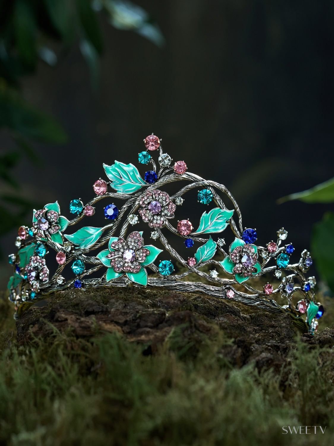 SV Ember Flower Crown-Crowns & Tiaras | SWEETV