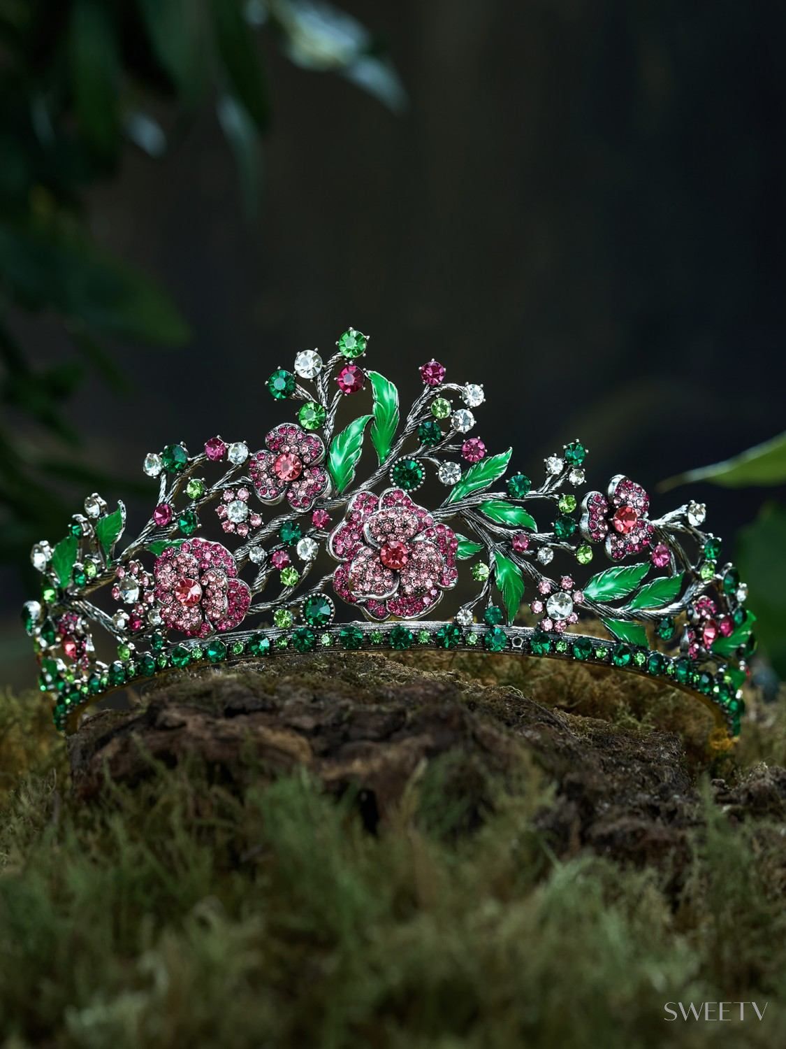 SV Finley Flower Crown-Crowns & Tiaras | SWEETV