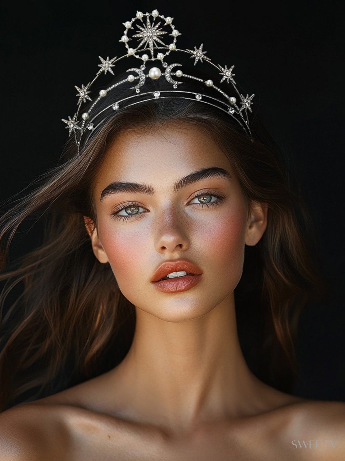 SV Hannah Wedding Tiara-Crowns & Tiaras | SWEETV