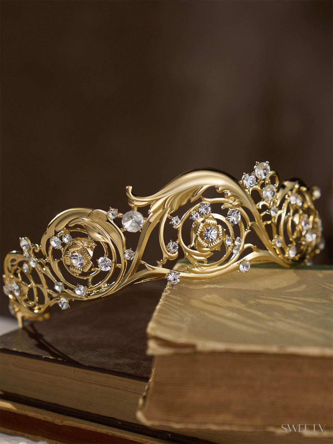 IVORY&CO Tiara(ティアラ) Caitlin Ivory and Co Tiaras | Lace & Favour