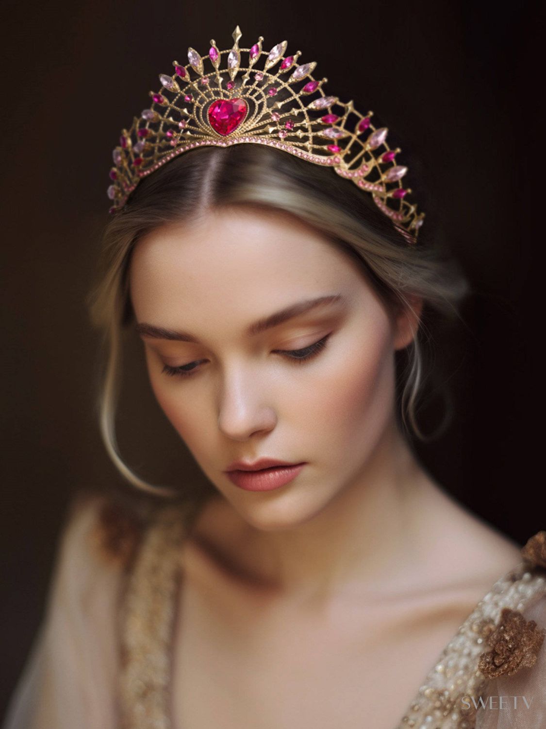 SV Tarot Crown II-The Lovers-Crowns & Tiaras | SWEETV