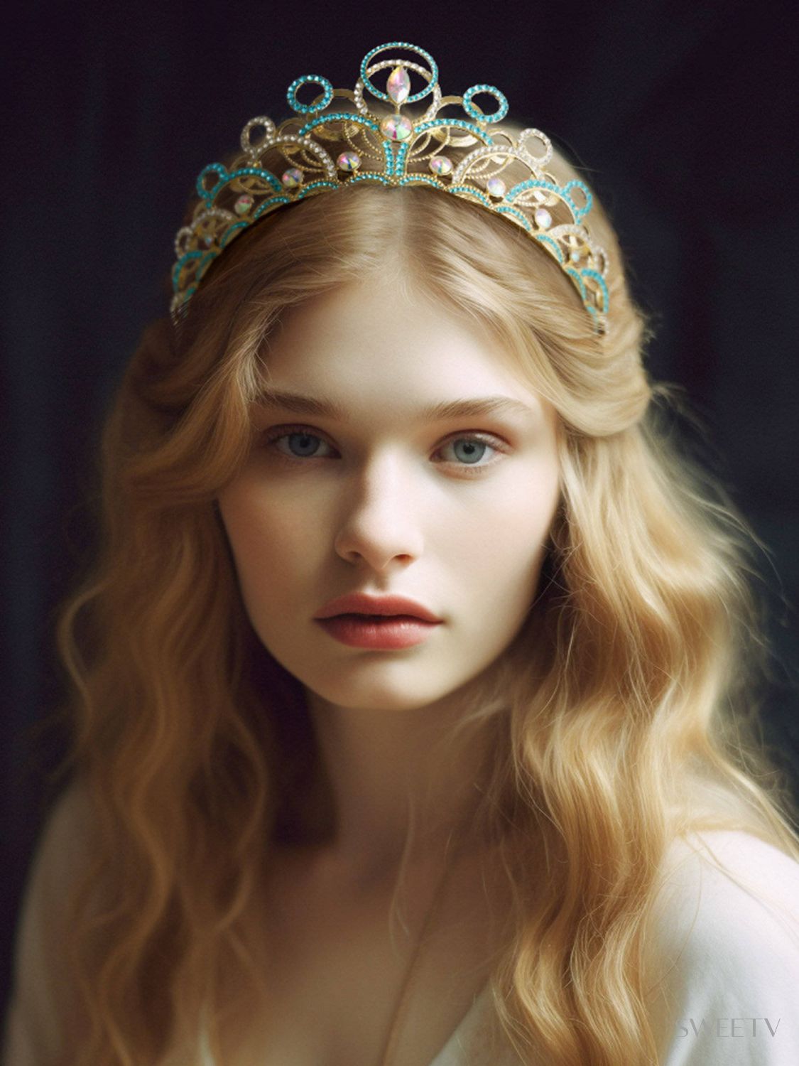 SV Tarot Crown II-The World-Crowns & Tiaras | SWEETV