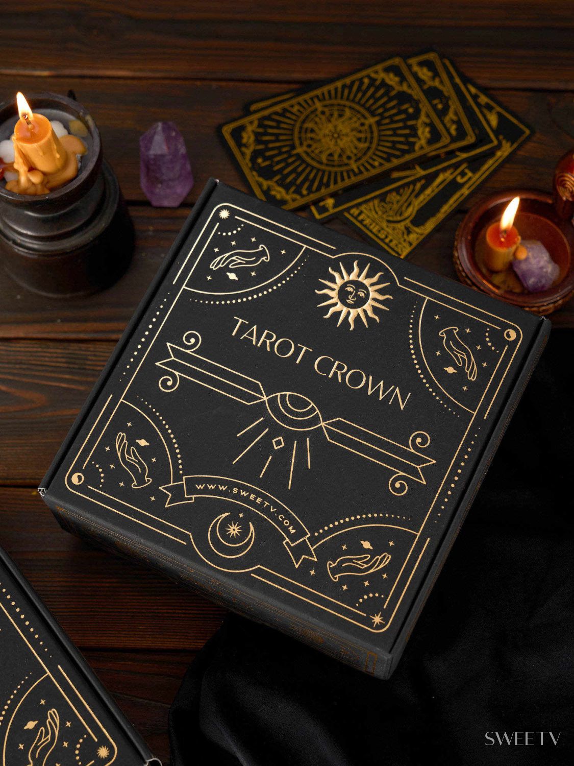 SV Tarot Crown II-The World-Crowns & Tiaras | SWEETV
