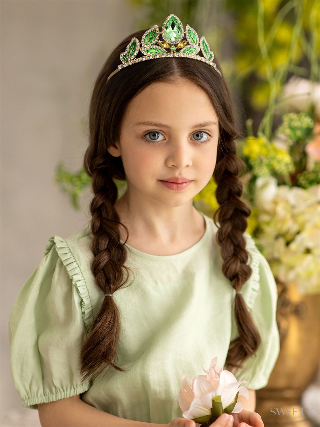 SV Tiana Kids Tiara-Crowns & Tiaras | SWEETV
