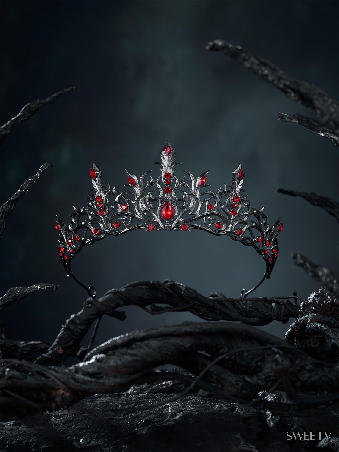 SV Midnight Vine Halloween Tiara