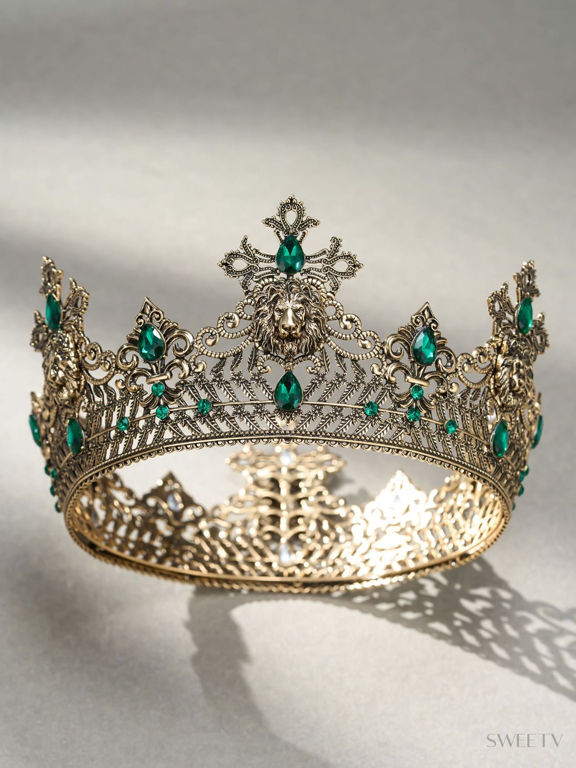 SV Leo King Crown-Crowns & Tiaras | SWEETV