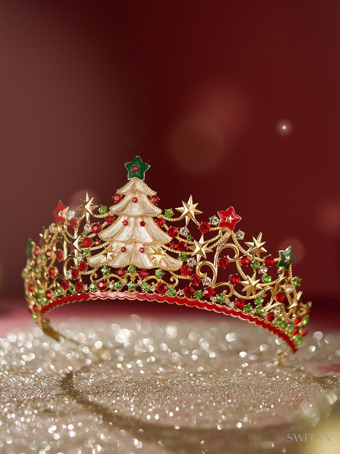 Xmas Box Set-Merry Tree-Crowns & Tiaras | SWEETV