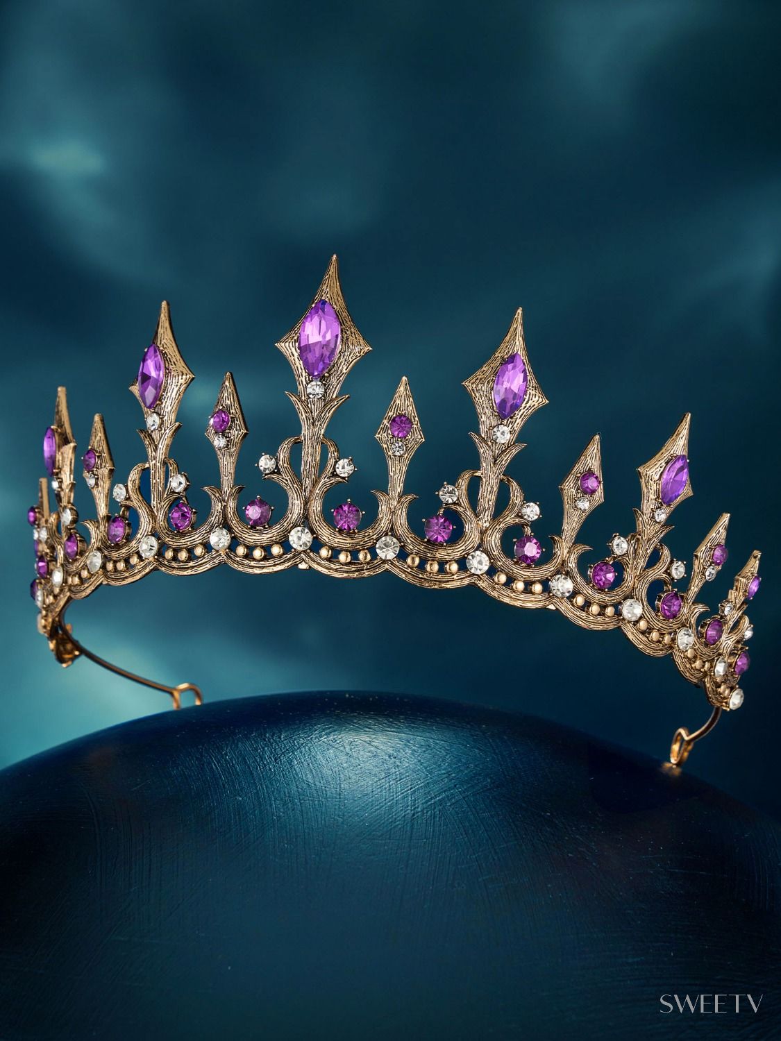 Fairy Garden Queen Crown-Crowns & Tiaras | SWEETV