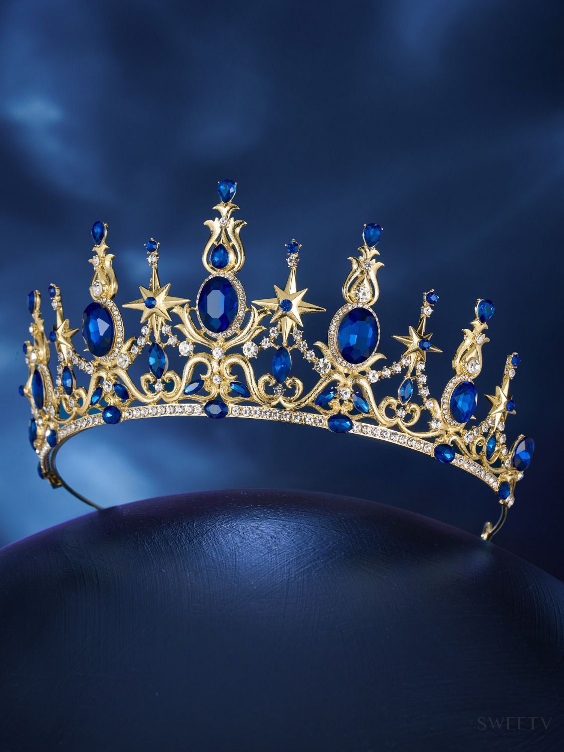 Shining Star Queen Crown $21.99 New Arrival- SWEETV