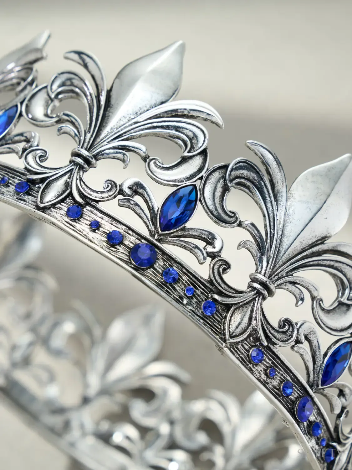 SV Sapphire Charles King Crown-Crowns & Tiaras | SWEETV