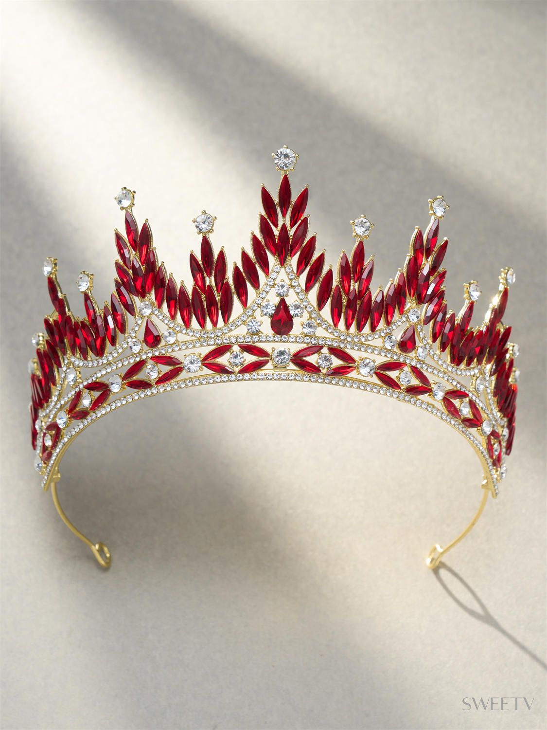 ☆tiara☆品 SV Chloe Wedding Tiara-Crowns & Tiaras | SWEETV