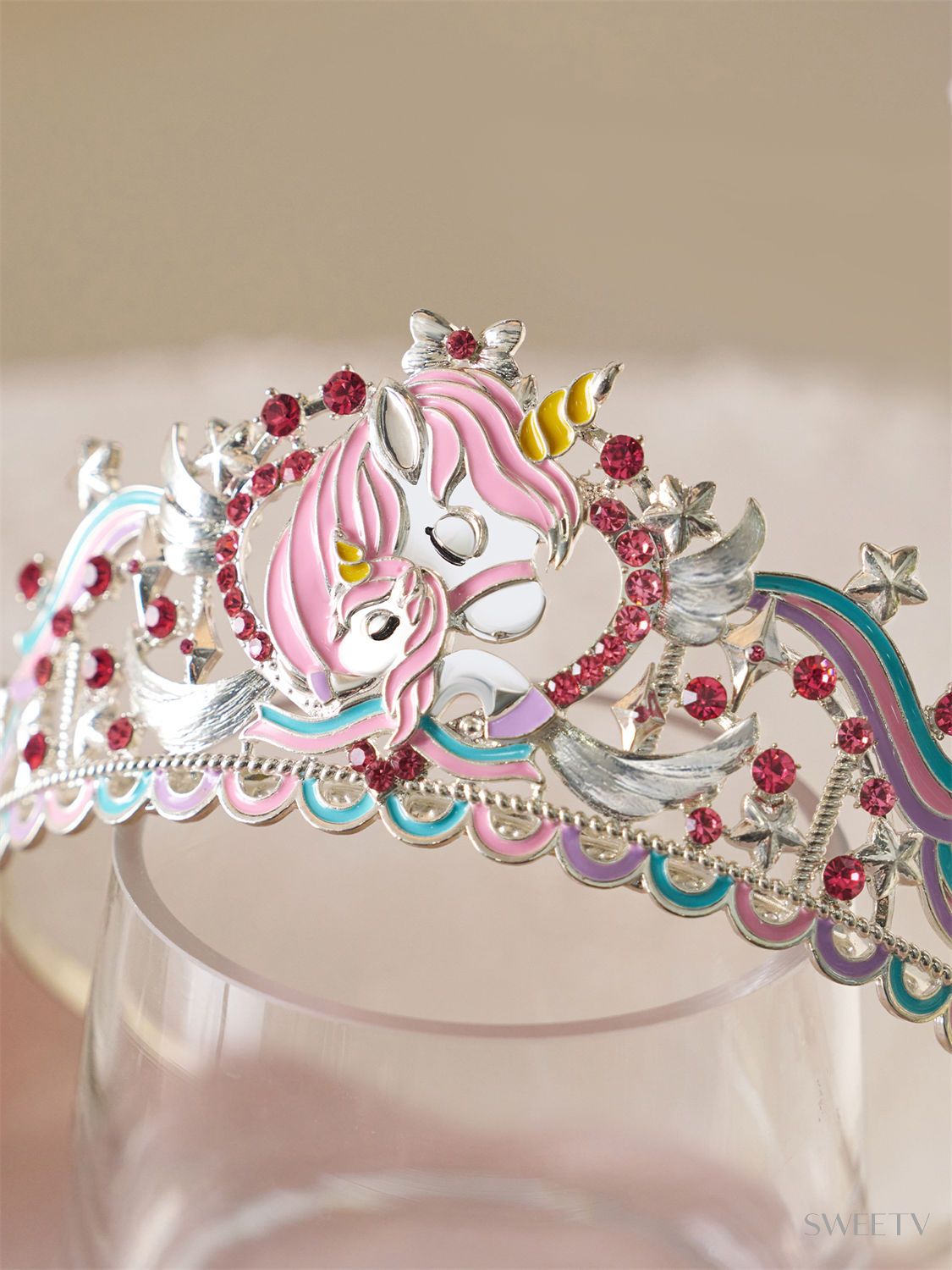 IVORY&CO Tiara(ティアラ) Caitlin Ivory and Co Emma Statement Embellished Floral Bridal Tiara
