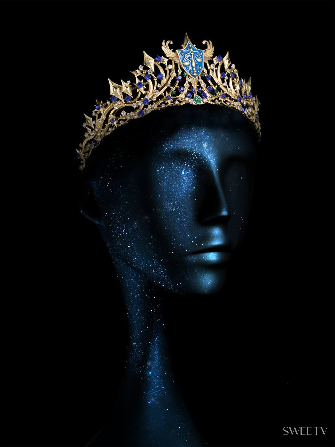 SV Libra Zodiac Tiara-Crowns & Tiaras | SWEETV