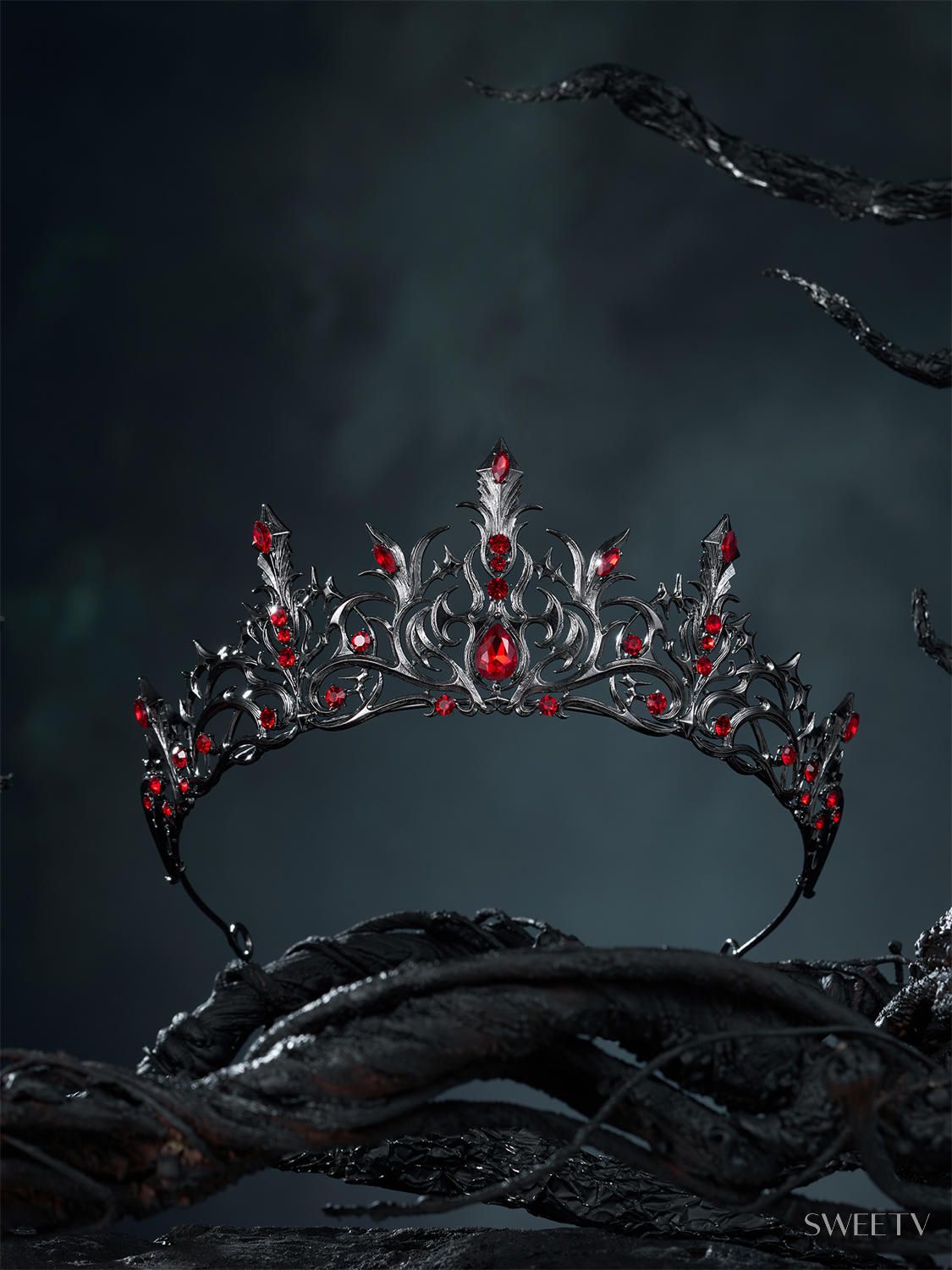 SV Midnight Vine Halloween Tiara