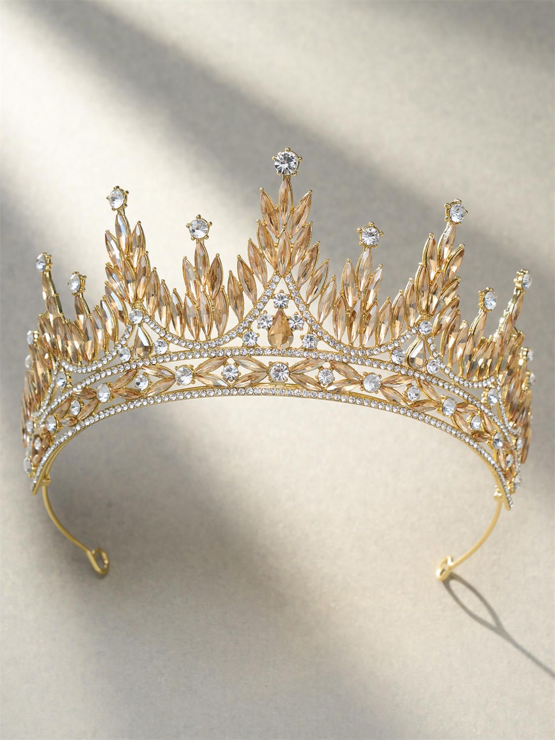 SV Red Trinity Crystal Tiara-Crowns & Tiaras | SWEETV